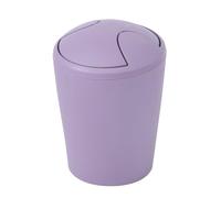 Spirella Move 2 Litre Polypropylene Bathroom Swing Bin Lavender