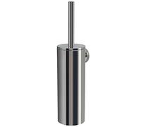 Spirella NYO Made Stainless Steel Toilet Brush Holder for Wall mounting and Gluing, Argent