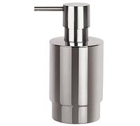 Spirella Soap Dispenser, Metal, Silver, 7cm x 6.5cm x 17.5cm