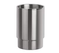 Spirella Nyo Steel Polished Tooth Mug, Silver