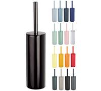 Spirella Nyo Steel Titan Toilet Brush, Black