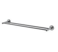 Spirella NYO Two Polished Double Towel Rail 60 cm Stainless Steel