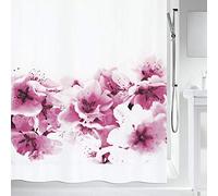 Spirella Polyester Amanda Shower Curtain, Pink