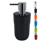 Spirella Polystyrene Cocco Soap Dispenser, Black