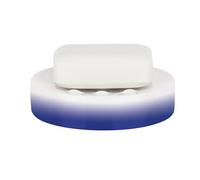 Spirella Porcelain Tube Gradient Soap Dish, Navy