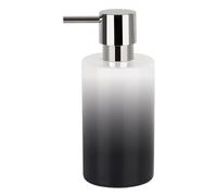 Spirella Porcelain Tube Gradient Soap Dispenser, Black