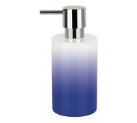Spirella Porcelain Tube Gradient Soap Dispenser, Navy
