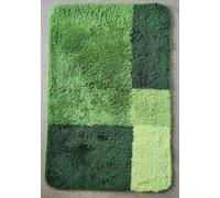 Spirella Prisco Green Bath Rug Bath Mat, 27.5x47 in. (70x120cm.)