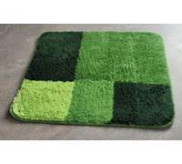 Spirella Prisco Green Mix Bath Mat 55X65Cm - Pile Height 12Mm, Modern Pattern