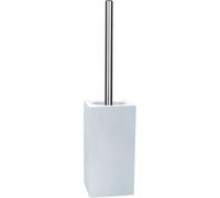 Spirella Quadro Stoneware Toilet Brush, White
