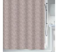 Spirella Romance Polyester Shower Curtain 240 x 180 cm Sand Pink