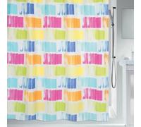 Spirella Shower Curtain Textile Pittore Multi-Coloured 240 x 180 cm Various Sizes