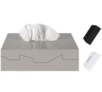 Spirella Silhouette Collection Tissue Box 24.8 x 12.8 x 8 cm, ABS, Beige, 24.8 x 12.8X8 cm