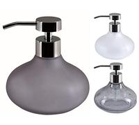 Spirella Soap Dispenser Mala Glass Liquid Soap Dispenser 270 ml Grey
