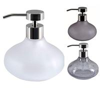 Spirella Soap Dispenser Mala Glass Liquid Soap Dispenser 270 ml White