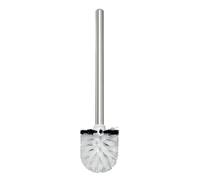 Spirella Stainless Steel Toilet Black Replacement Toilet Brush Replacement Toilet Brush Replacement Brush for the Series Level, Quadro, Black, Unique