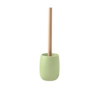 SPIRELLA - Sven toilet brush made of polyresin, 10 x 35 cm, allows effective cleaning, modern design and elegant finishes, easy to clean, robust and reliable, matcha