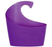 Spirella Sydney polypropylene basket, bathroom accessories, Polypropylene, Purple, 30.5 x 27.5 x 10 cm