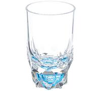 Spirella Table Accessory Diamond Glass Clear Blue 1101532, White, Standard