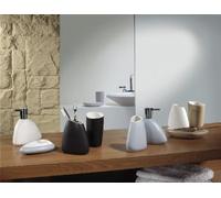 Spirella Table Accessory Etna Grey/White Glass 1210565, White, Standard