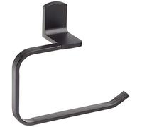 Spirella Taku Matt-Black Towel Holder, Matte Black