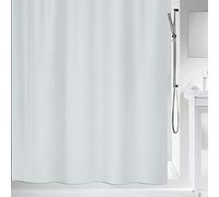 Spirella Textile Maya Grey Shower Curtain 180 x 200 cm Grey Fabric 180 x 200 cm