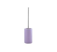 Spirella Toilet Brush with Holder Ceramic Tube Matt Lavender, Purple, 9x39cm