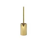 Spirella Toilet Brush with Holder Ceramic Tube Shiny Gold