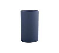 Spirella Toothbrush Holder Ceramic Tube 7 x 11.5 cm Matt Blue