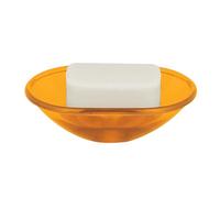 Spirella Toronto Polystyrol Soap Dish, Orange