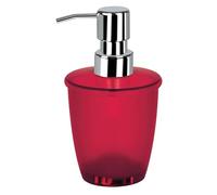 Spirella Toronto Soap Dispenser Polystyrol Red Height 16.5 cm x Width 8.5 cm