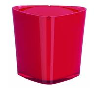 Spirella Trix Acrylic Bin, Red
