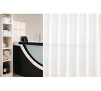 Spirella TRUE Frosty White Shower Curtain Soft EVA Matt 180x200 cm Vinyl