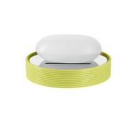 Spirella Tube Ribbed Soap Dish, Pistachio