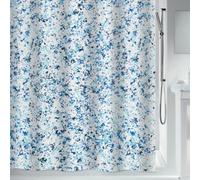 Spirella Vision Polyester Shower Curtain 120 x 200 cm Blue