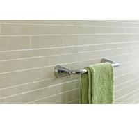 Spirella Wall Accessory Fjord Towel Bar 40 cm 1213713, White, Standard