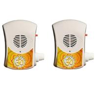 SPIRICON 35-in-1 Gayatri Mantra Chanting Box Electric Spiritual Sound Machine with Continuous Looping of Mantras, Stotras & Aartis Plug & Play Hindu Devotional Audio Box for Meditation (Pack Of 2)