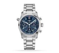 Longines Womens Silver L3.820.4.93.6 Spirit Stainless Steel Watch