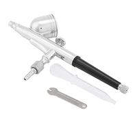 Spirit Air G - 130 Gravity Feed Dual Action Airbrush Kit, Paint Spray Gun with 7cc Cup, Copper Nozzle for Artwork Manicure Body Painting Cake Decorating (0.5mm)