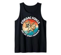 Spirit Animal Corsac Fox Tank Top