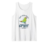 Spirit Animal Great Green Macaw Tank Top