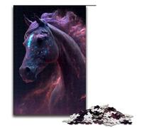 Spirit Animal Horse Pieces Puzzle Gifts Jigsaw Puzzles Perfect for Teenagers & Collectors Ideal Home Decor & Travel Gift 1000 PCS(75x50cm)