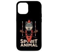 Spirit Animal Kayak Cross Wolf Case for iPhone 12/12 Pro