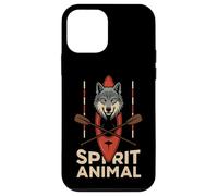 Spirit Animal Kayak Cross Wolf Case for iPhone 12 mini