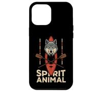 Spirit Animal Kayak Cross Wolf Case for iPhone 12 Pro Max