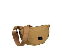 Spirit Bag Lightweight Nylon Crossbody Sling Bag Unisex Handbag, Mustard & Dark Chocolate, 28 x 16 x 10 cm