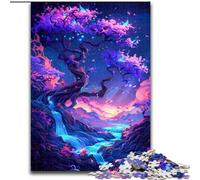Spirit Blossom Landscape 1000 Pieces Jigsaw Puzzle For Adults Teens, Fun Games Wall Decoration Unique Birthday And Xmas Gifts (50x75cm)