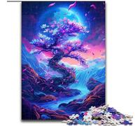 Spirit Blossom Landscape Puzzles 1000 Pieces for Teenagers, Suitable for Ages 14 And Up Wall Decoration Christmas Birthday Gift (50x75cm)