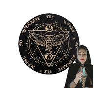 Spirit Board Divination | Metaphysical Boards With Letters Wooden Message Planchette - Spirit Decorations Ouija Board Game For Themed Parties, Gatherings