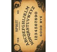 Spirit Board Journal - Mystic Hardcover Notebook - Gothic Halloween Gift